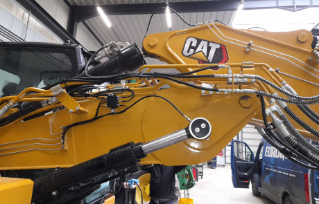 Smeersysteem voor evrard cat