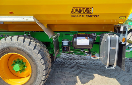 Smeersysteem voor joskin dumper