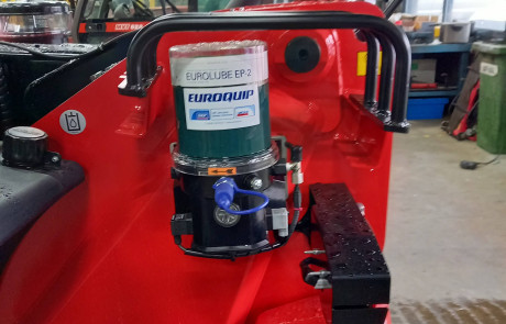 Smeersysteem voor manitou vhs