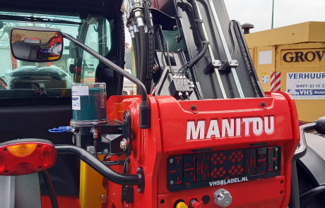 Smeersysteem voor manitou vhs bladel