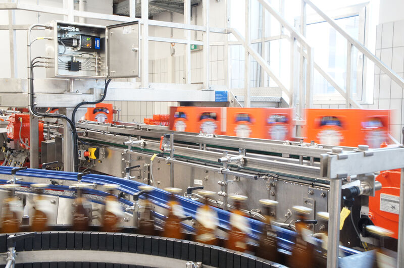 smeerysteem-in-voedingsindustrie smeerysteem in de voedingsindustrie, hier in gebruik bij de brouwerij van Erdinger.