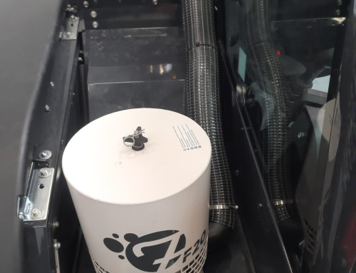 F20 overdruksysteem op Yanmar SV100