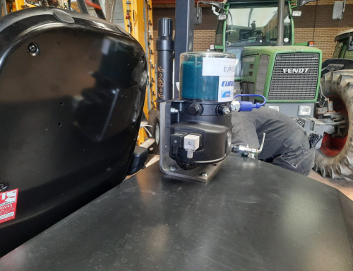 Automatisch smeersysteem op Pitbull X28-50E