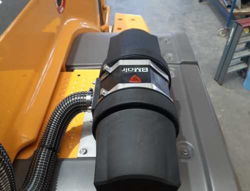 Smering & overdruk op Volvo L120H SMT